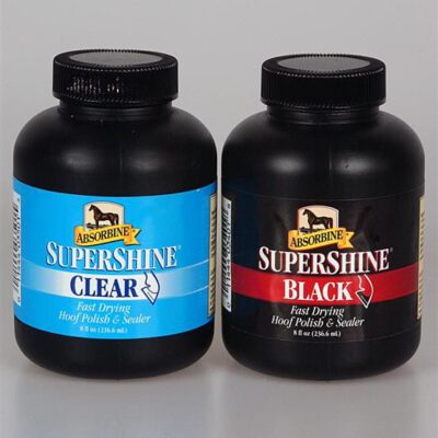 Absorbine SuperShine Hoof Polish - Black oder Clear - 237ml