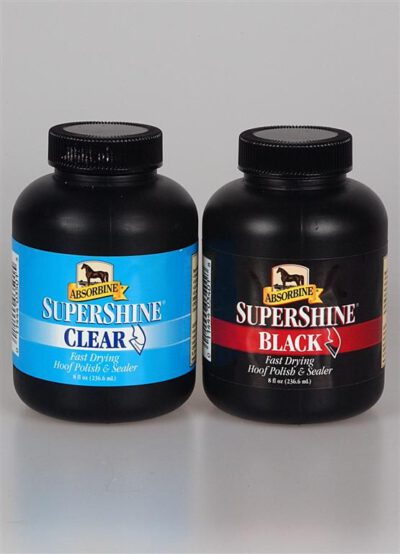 Absorbine SuperShine Hoof Polish - Black oder Clear - 237ml