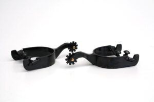 Black steel Spurs Type 1