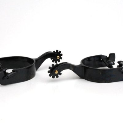 Black steel Spurs Type 1