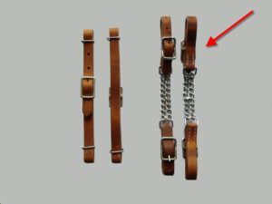 EE Tack Double Curb chain Harness