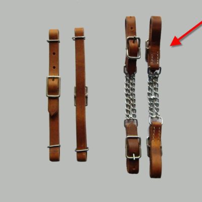 EE Tack Double Curb chain Harness