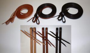 EE  Tack  Fully Stitched Reins 5/8 "