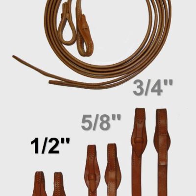 EE Tack Quick Change Harness Reins 1/2"