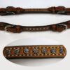 EE Tack Rowel Concho Chin Strap