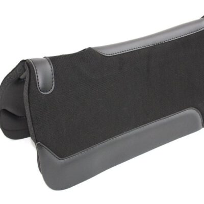 Vilt Neopreen Pad  1" Dik met Leer Afgezet