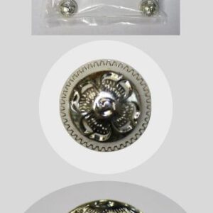 Magnetische Startnummer Houders Silver Concho