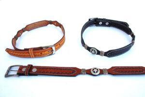 Rawhide and Concho Belt