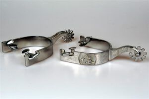 Show Spurs Reining Horse Type 3