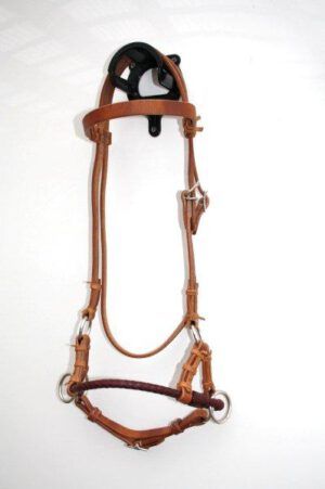 Sidepull Braided Leer