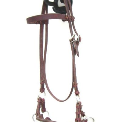 Sidepull Rond Lederen Neusriem