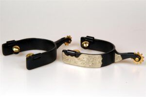 Spurs Black Steel and German Silver Type 3