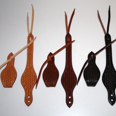 EE Tack Slobber Ends Basket Tooled or Harness