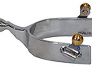 FG Western Button Spurs