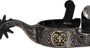 FG Spurs Engraved Cross