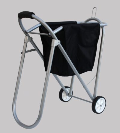 Zadel Caddy met transport tas