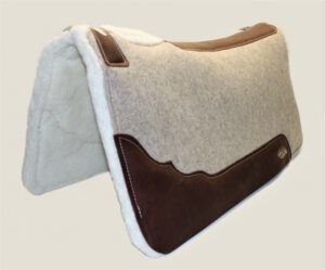 Weaver Contoured Wool Felt Pad  Merino Fleece Liner - Afbeelding 2
