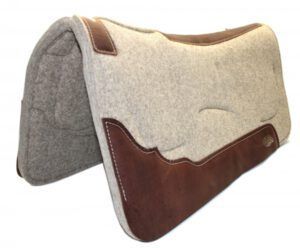 Weaver Contoured Wool Felt Gel Pad  Wool Felt Bottom - Afbeelding 2