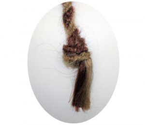 Horse Hair Mecate Two Tone  22ft x 5/8" (16mm) - Afbeelding 3
