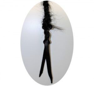 Horse Hair Mecate Black  22ft x 5/8" (16mm) - Afbeelding 2