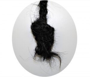 Horse Hair Mecate Black  22ft x 5/8" (16mm) - Afbeelding 3