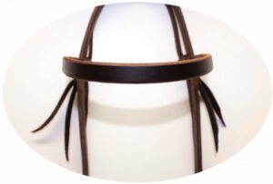 BCL Training Bridle Heavy Oiled Brass Hardware - Afbeelding 2