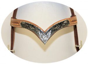 EE Tack V Front Show Bridle Light - Afbeelding 2