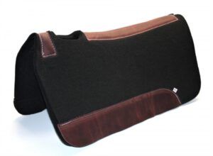 Mustang  Black Contoured Felt Pad