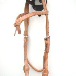 Quick Change Futurity Front Trainings Bridle Herman Oak Leather
