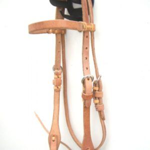 Trainings Bridle Straight Front Hermann Oak Leather