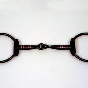 D - Ring Snaffle Bit  Sweet Iron  Copper Inlay  5 '' oder 5,5 ''