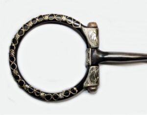 HYX Show Snaffle D Ring 5 inch II - Afbeelding 3