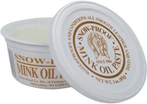 SNOW PROOF Mink Oil Paste 8 oz - Afbeelding 2
