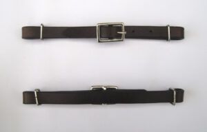 EE Tack Kinriem Dark Brown Oiled