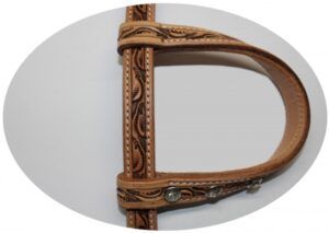 SN Tack Two Ear Show Bridle IV - Afbeelding 2
