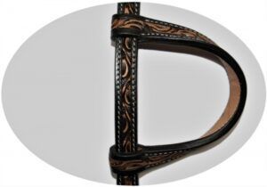 SN Tack Two Ear Bridle - Afbeelding 3