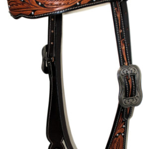 EE Tack Straight Hoofdstel Two Tone Spots