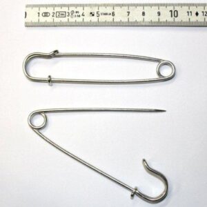 Startnummer Veiligheidsspeld 10 cm