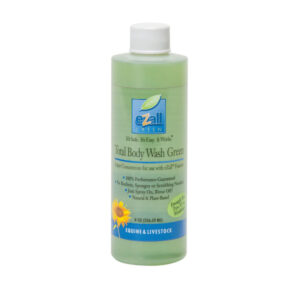 eZall® Total Body Wash & Horse Shampoo - Green - Super Concentrate - 8 oz. (236ml)
